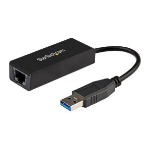 Adaptador usb tipo a a rj45 startech macho - hembra -  negro