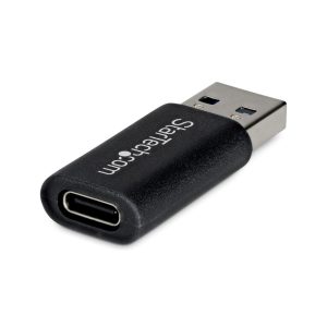Adaptador usb tipo a a usb tipo c startech macho - hembra -  negro