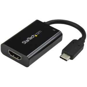 Adaptador externo usb tipo c a hdmi startech macho - hembra -  negro