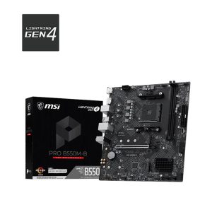 Placa base msi pro b550m - b matx am4 -  2x ddr4