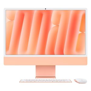 Ordenador all in one apple imac m4 10c -  16gb -  ssd 256gb -  24 pulgadas -  naranja