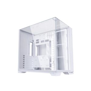 Caja ordenador gaming lian li one vision m matx cristal templado blanca