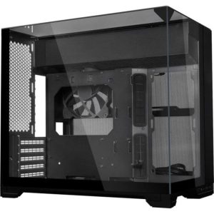 Caja ordenador gaming lian li o11 vision - m matx cristal templado negra