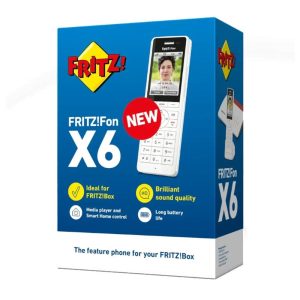 Telefono fijo inalambrico fritz! fon x6 blanco