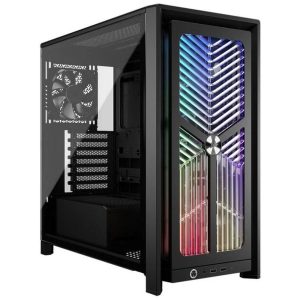 Caja ordenador gaming corsair frame 4000x rs atx cristal templado negra