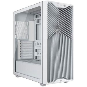 Caja ordenador gaming corsair 3200d rs atx cristal templado blanca