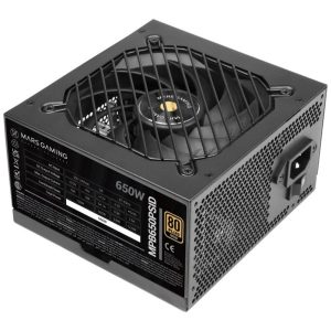 Fuente alimentacion mars gaming mpb650psid atx 650w negra