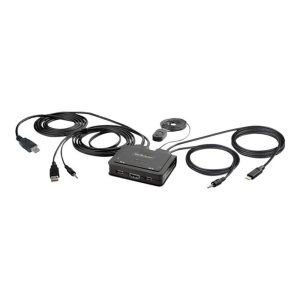 Switch kvm startech c2 - h46 - uac - cbl - kvm