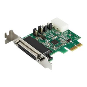 Tarjeta adaptadora startech pci express 4x rs232