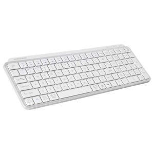 Teclado mars gaming mksilenkeyswfr inalambrico blanco frances