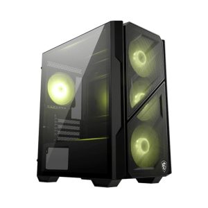 Caja ordenador gaming msi mag forge m110r airflow matx negra