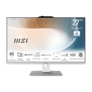 Ordenador all in one msi modern am272p 1m - 1423eu core 7 - 150u -  16gb -  ssd 512gb -  27 pulgadas fhd -  w11p