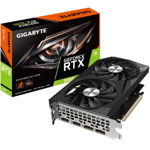 Tarjeta grafica gigabyte rtx 3050 windforce oc v2 8gb gddr6 -  2x dp -  2x hdmi pci express 4.0