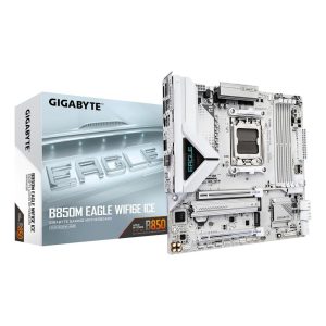 Placa gigabyte b850m eagle wifi6e ice am5 matx -  4x ddr5