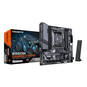 Placa base gigabyte b550m gaming x wifi6 am4 matx -  4x ddr4