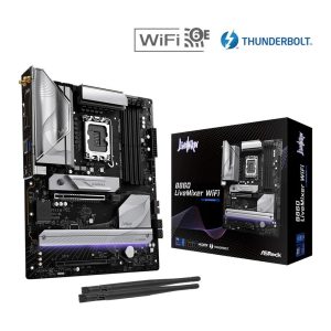 Placa asrock b860 livemixer wifi lga 1851 atx -  4x ddr5