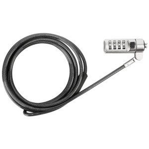 Cable de seguridad targus defcon con clave