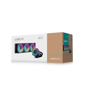 Kit refrigeracion liquida deepcool le360 v2 zero 3x 120mm negro