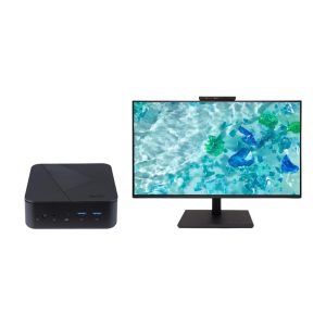 Barebone acer nuc veriton vn1502g - 13u5u core 5 - 120u + monitor cb247yd 23.8 pulgadas