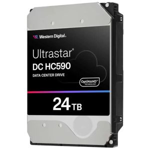 Disco duro interno hdd wd western digital ultrastar dc hc590 24tb 3.5 pulgadas sata 6gb - s 7200rpm
