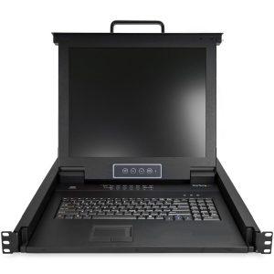 Consola kvm startech de montaje en rack de servidores 17 pulgadas 16 puertos