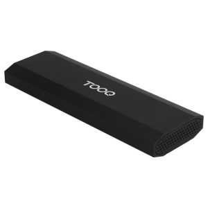 Carcasa disco duro tooq tqe - 2231b para ssd m.2 usb tipo c negra