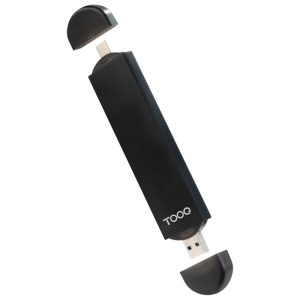 Carcasa disco duro tooq tqe - 2240b para ssd m.2 usb tipo c negra
