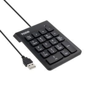 Teclado numerico tooq tqk - 2001 - b negro