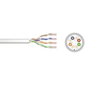 Bobina  cable de red ewent ew - mat - 6u - r - 305 - s cat 6 u - utp awg23 - 1 cca 305mt rigido