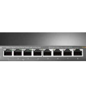 Switch 8 puertos tp - link tl - sg108pe easy smart 10 - 100 - 1000 4 puertos poe