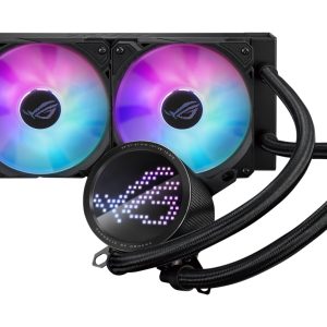 Kit refrigeracion liquida asus rog ryuo iii 240argb  all in one 2 ventiladores 120mm gaming