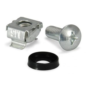 Kit tornilleria m6 equip para armario rack 19 pulgadas 4uds