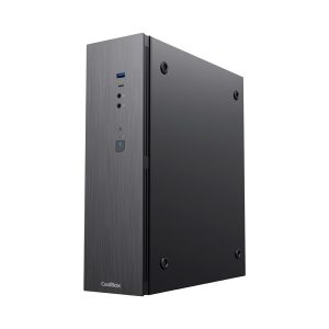 Caja ordenador coolbox t370 - 1 matx negro con fuente tfx