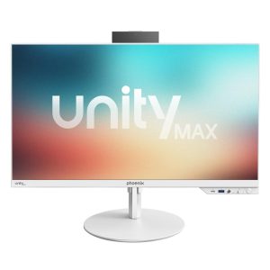 Ordenador all in one phoenix unity max i3 14gº -  16gb ddr5 -  ssd 1tb nvme - 23.8 pulgadas -  fhd 1080p ips - blanco - w11 pro