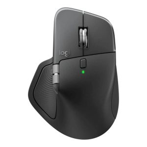 Raton inalambrico logitech mx master 4 negro wireless & bluetooth 8000dpi bateria
