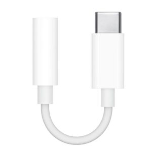 Adaptador usb tipo c a jack 3.5mm samsung 8cm -  macho - hembra -  blanco