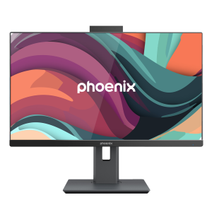Ordenador pc all in one aio phoenix unity 23.8 pulgadas fhd ajustable altura y rotativo - web cam -  intel i5 14400 - 16 gb ddr5 - 1 tb ssd win11pro