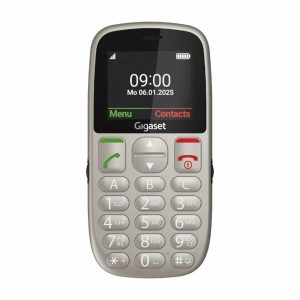 Telefono movil gigaset gl395 gris para mayores