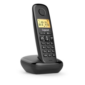 Telefono fijo inalambrico gigaset basic 100 negro