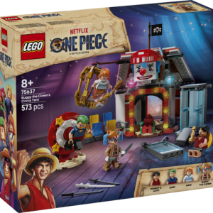 Lego one piece netflix carpa de circo de buggy