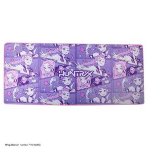 Alfombrilla de escritorio xl kpop demon hunters huntr - x