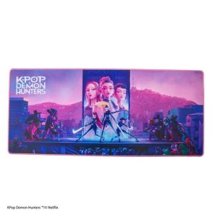 Alfombrilla de escritorio xl kpop demon hunters takedown huntr - x