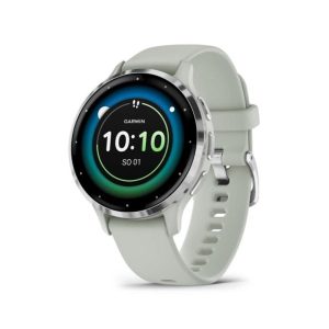 Garmin venu 3s - smartwatch premium con gps - amoled - funciónes avanzadas de salud y forma física - más de 30 aplicaciónes deportivas - 10 días de autónomía - verde