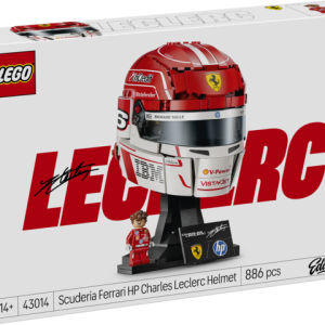 Lego scuderia ferrari hp casco de charles leclerc