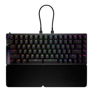 Teclado gaming asus rog falcata inalambrico rgb negro ingles