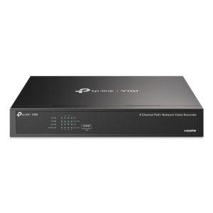 Videograbador seguridad tp - link vigi nvr1008h - op 8 canales 16mp 8xrj45 poe+ 53w hdmi 4k h.265+ sata 2xusb