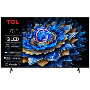 Tv tcl 75 pulgadas qled 4k uhd -  75t69c -  google tv