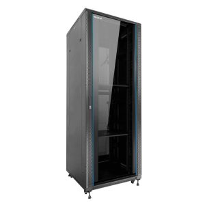 Armario rack de suelo 19 pulgadas phasak pro 37u negro 800x1000 montado pho 8142