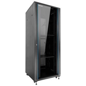 Armario rack de suelo 19 pulgadas phasak pro 37u negro 800x800 montado pho 8837