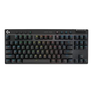 Teclado gaming logitech pro x tkl inalambrico negro tactil